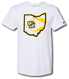 WM Ohio Short Sleeve T Shirt - Pataskala Customs YS / No Customization / White T-Shirt