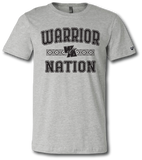 Warrior Nation Short Sleeve T Shirt - Pataskala Customs YS / No Customization / Light Heather Grey T-Shirt