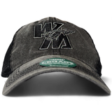 Watkins Warriors Black Blackout Mesh Dashboard Trucker - Pataskala Customs Default Title Hat