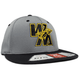 Warriors Black and Gold Richardson PTS20 Pulse FlexFit Hat - Pataskala Customs XS-SM (6 5/8 – 7) Hat