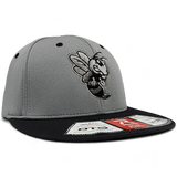 Hornets Blackout Richardson PTS20 Pulse FlexFit Hat - Pataskala Customs Blackout / XS-SM (6 5/8 – 7) / Charcoal/Black Hat