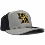 WM 10/10 7 Panel Hat - Pataskala Customs Grey/Black Hat