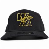WM 10/10 7 Panel Hat - Pataskala Customs Black Hat