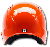 Custom Team Helmet Number Decals Sheet - Pataskala Customs Default Colors of Black w/ White Numbers Decals