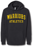 Warriors Athletics Hoodie (CUSTOMIZE FOR YOUR SPORT) - Pataskala Customs YS / Black / No Customization Hoodie