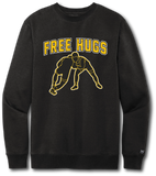Free Hugs Wrestling Hoodie - Pataskala Customs YS / No Customization / Crewneck Hoodie