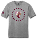 Hornets Nation Short Sleeve T Shirt - Pataskala Customs YXS / No Customization / Heather Grey T-Shirt