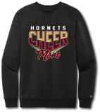 Hornet Cheer MOM (Customizable) Crewneck Sweatshirt - Pataskala Customs YXS / Black / No Customization Hoodie