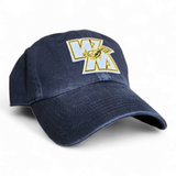 Watkins Warriors Unstructured Cap - Pataskala Customs Black/White/Gold WM Hat