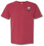 Elf In The Pocket Short Sleeve T-shirt - Pataskala Customs Red / YS T-Shirt