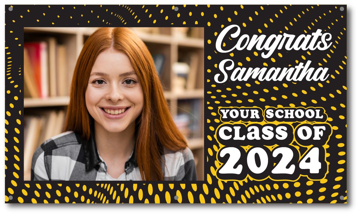 Senior Banner Template Multiple Sizes Pataskala Customs