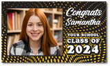 Senior Banner Template Multiple Sizes - Pataskala Customs Small - 18in x 30in / High School Senior Banner Banners