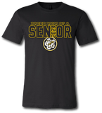 Warrior Senior Soccer Short Sleeve T Shirt (Customize For Your Year) - Pataskala Customs YS / Proud Mom of a / Black T-Shirt