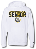 Warriors Golf Senior Parent Hoodie - Pataskala Customs YS / White / No Customization Hoodie