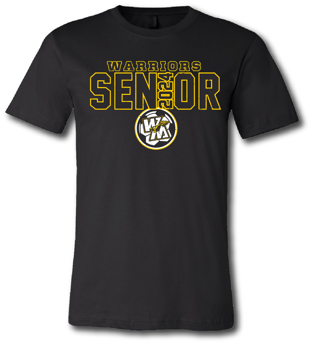 Warrior Senior Soccer Short Sleeve T Shirt (Customize For