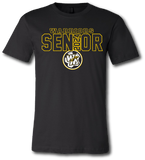 Warrior Senior Soccer Short Sleeve T Shirt (Customize For Your Year) - Pataskala Customs YS / No Customization / Black T-Shirt