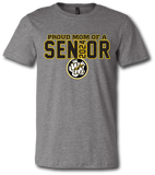 Warrior Senior Soccer Short Sleeve T Shirt (Customize For Your Year) - Pataskala Customs YS / No Customization / Black T-Shirt