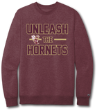 Unleash The Hornets Sweatshirt - Pataskala Customs YS / No Customization / Crewneck Hoodie