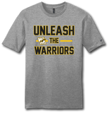 Unleash The Warriors Short Sleeve T-Shirt - Pataskala Customs YS / No Customization / Heather Grey T-Shirt