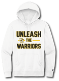 Unleash The Warriors Hoodie - Pataskala Customs YS / White / No Customization Hoodie