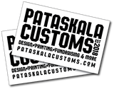 Custom Vehicle Door Magnets - Pataskala Customs Matte Style / No I have the Artwork Vehicle Magnets