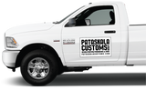 Custom Vehicle Door Magnets - Pataskala Customs Matte Style / No I have the Artwork Vehicle Magnets