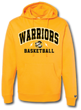 Warriors Basketball Hoodie - Pataskala Customs YS / Gold / No Customization Hoodie