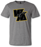 WM Blackout With Gold Outline Short Sleeve T Shirt - Pataskala Customs YS / No Customization / Heather Grey T-Shirt