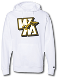 WM Block Hoodie - Pataskala Customs YS / White / No Customization Hoodie