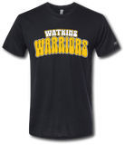 Watkins Warriors Vibes Short Sleeve T Shirt - Pataskala Customs YS / No Customization / Black T-Shirt