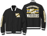 Warriors Sport-Tek® Insulated Retro Varsity Jacket - Pataskala Customs XS / No Customization Varsity Jacket