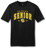 Watkins Senior Short Sleeve T-Shirt (Customizable) - Pataskala Customs YS / No Customization / Black T-Shirt