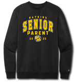 Watkins Senior Crewneck Sweatshirt (Customizable) - Pataskala Customs YS / Black / No Customization Sweatshirt
