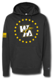 Warriors Nation Hoodie - Pataskala Customs YXS / Black / No Customization Hoodie
