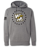 Warriors Nation Hoodie - Pataskala Customs YXS / Heather Grey / No Customization Hoodie