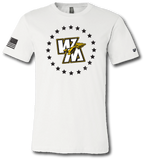 Warrior Nation Short Sleeve T Shirt - Pataskala Customs YXS / No Customization / White T-Shirt