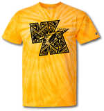 WM Tribal Pattern Short Sleeve T Shirt - Pataskala Customs YS / No Customization / Gold Tie Dy T-Shirt
