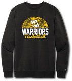 Warriors Basketball Hoodie - Pataskala Customs YS / No Customization / Crewneck Hoodie