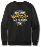 Warriors Basketball Graffiti Hoodie - Pataskala Customs YS / No Customization / Crewneck Hoodie