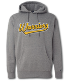 Warriors Script Ohio Hoodie - Pataskala Customs YS / Heather Grey / No Customization Hoodie