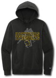 Warriors Wrestling Hoodie - Pataskala Customs YS / No Customization / Hoodie Hoodie