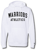 Warriors Athletics Hoodie (CUSTOMIZE FOR YOUR SPORT) - Pataskala Customs YS / White / No Customization Hoodie