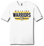 Warriors Short Sleeve T-Shirt - Pataskala Customs YS / No Customization / White T-Shirt