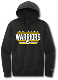 Watkins Warriors Hoodie - Pataskala Customs YS / Black / No Customization Hoodie