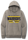 Watkins Warriors Hoodie - Pataskala Customs YS / Heather Grey / No Customization Hoodie
