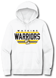 Watkins Warriors Hoodie - Pataskala Customs YS / White / No Customization Hoodie