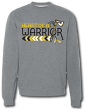 Heart Of A Warrior Sweatshirt - Pataskala Customs YXS / Crewneck / No Customization T-Shirts