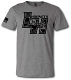 Licking Heights Hornets Camo Short Sleeve T Shirt - Pataskala Customs YXS / No Customization / Heather Grey T-Shirt