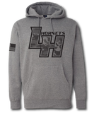 Licking Heights Camo Hoodie - Pataskala Customs YXS / Heather Grey / No Customization Hoodie