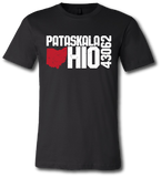 Pataskala Ohio 43062 Short Sleeve T Shirt - Pataskala Customs YXS / Black T-Shirt